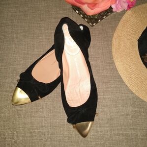 Vince Camuto Signature All Leather Ballerinas